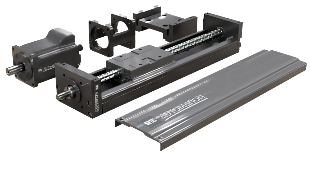 REVL1 Hochpräzise Lineare Achse mit Kugelgewindespindel - RE Automation