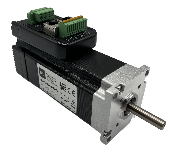 Integrierter EtherCat Servomotor (40mm [Nema23] / 180W) - RE Automation