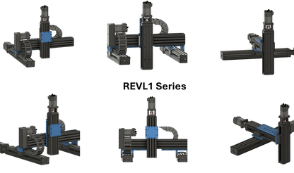 REVL1 Hochpräzise Lineare Achse mit Kugelgewindespindel - RE Automation