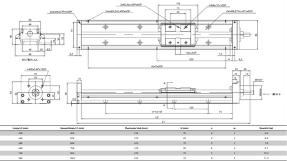 REVL1 Hochpräzise Lineare Achse mit Kugelgewindespindel - RE Automation